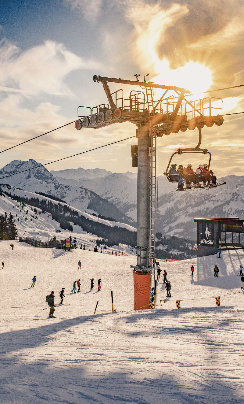 Skilift in Kirchberg