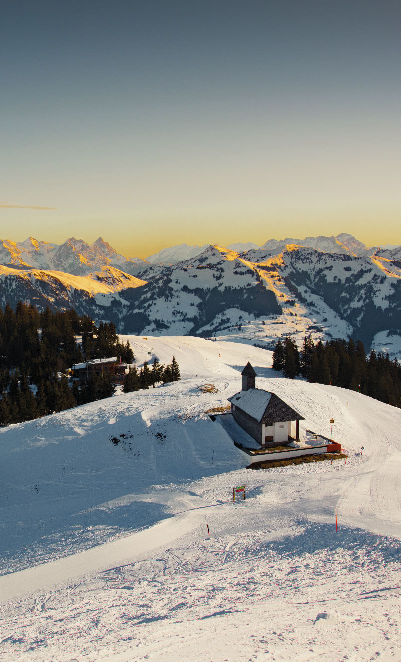 Skigebiet in Kirchberg